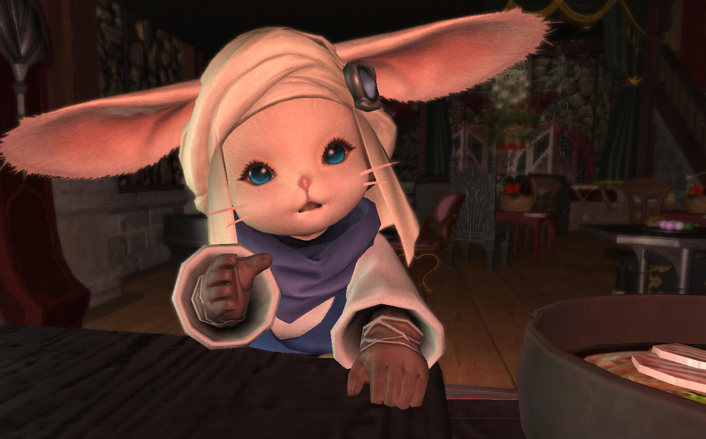 Drinkingway: "Hic! Barkeep giv'me an'ther" this lop stumbled into the Tavern one day and hasn't left we can't even Blame Jack for him hanging around.